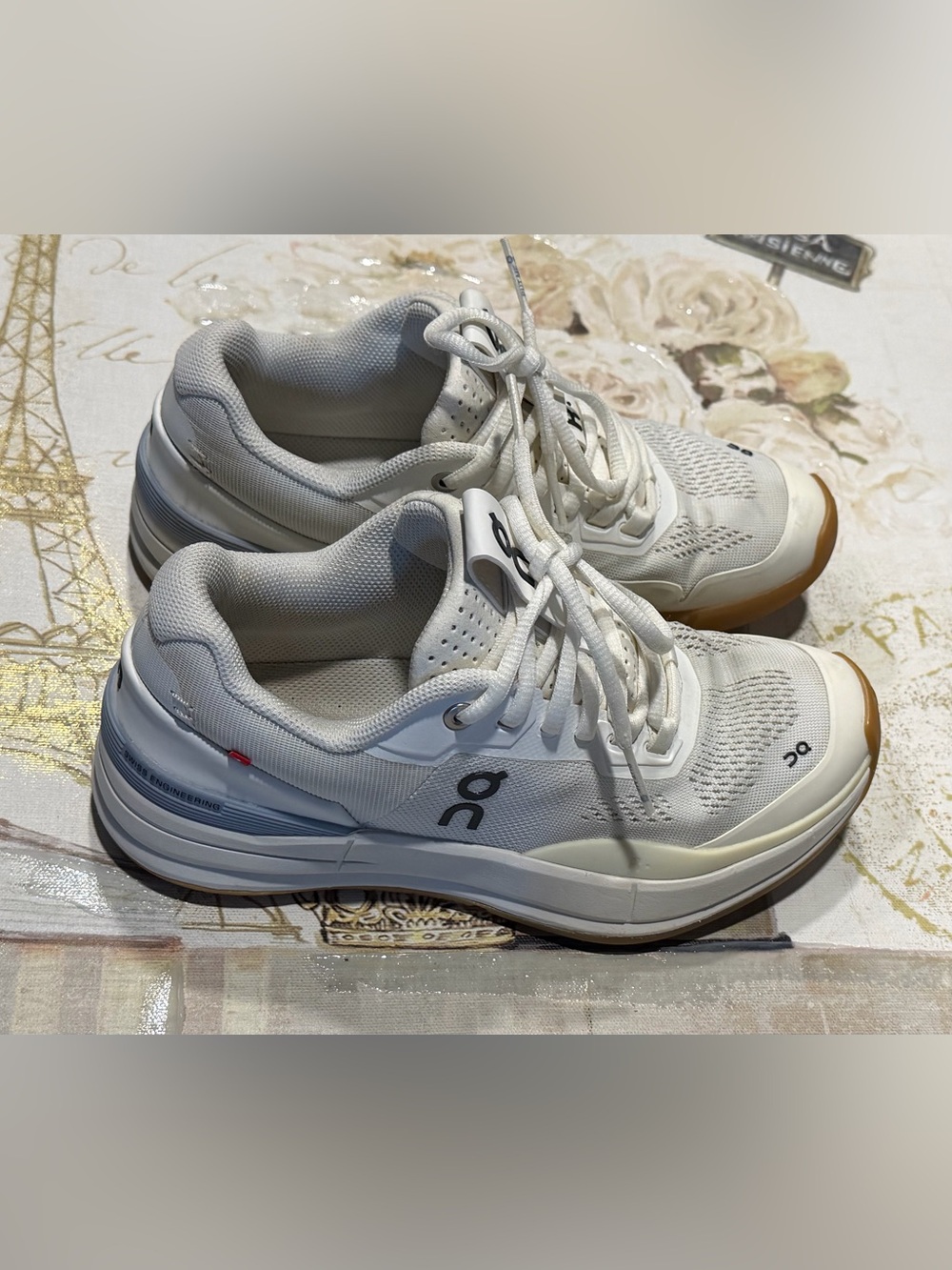 On Running White Women's Athletic Sneakers